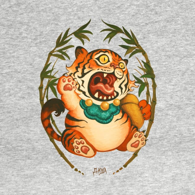 Lucky Tiger by biggsstudio